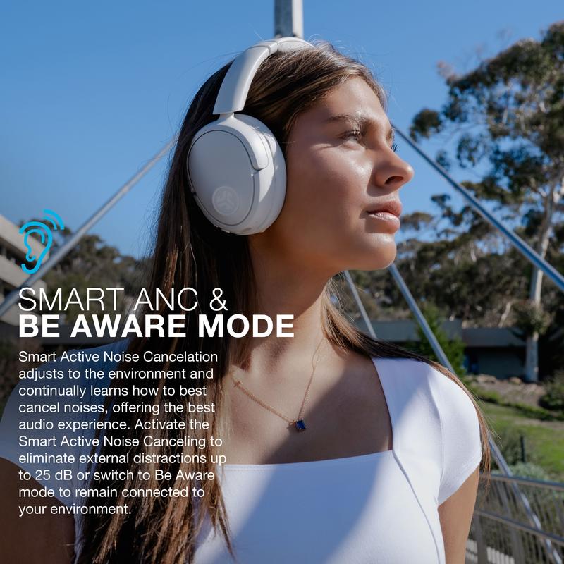 Active Noise Cancellation Wireless Bluetooth Headphones