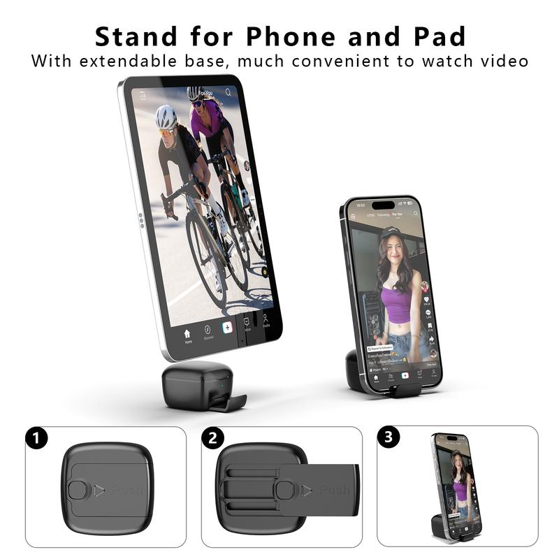 Ring Remote Control Scroller Page Turner with Stand