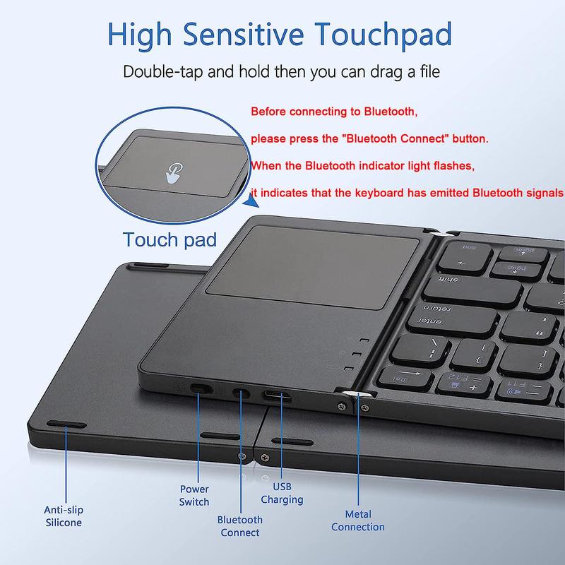 Ultra-thin Mini Wireless Keyboard