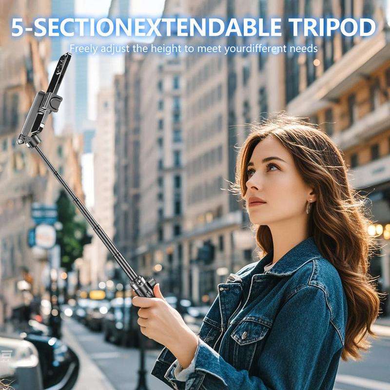 Pocket size foldable selfie stick ideal for travel