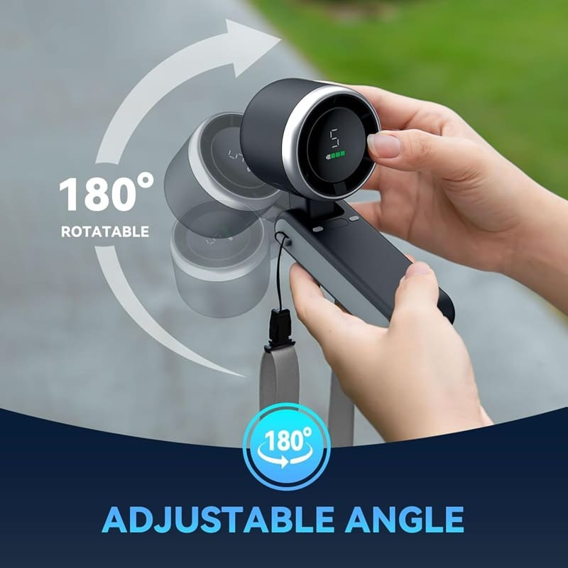 Small summer fan for cooling on hot days