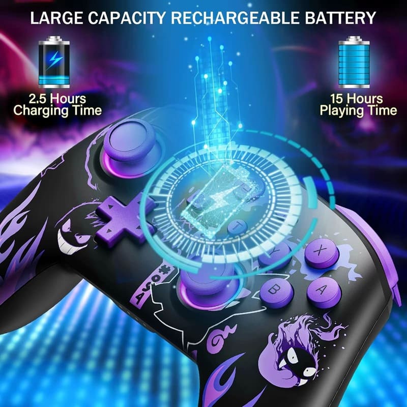Stylish Switch Controller with Rakshasa Genggui Design